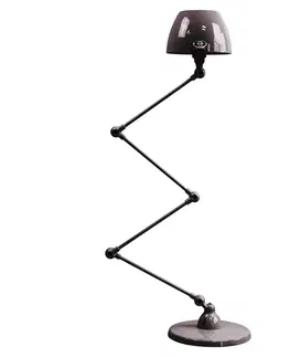 Stojacie lampy Jieldé Jieldé Aicler AIC433 kĺbová stojaca lampa, čierna