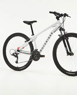 horské bicykle Horský bicykel EXPL 50 svetlosivý