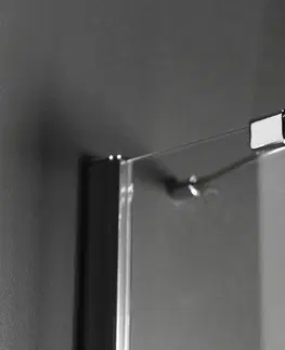 Sprchové dvere GELCO - ONE štvrťkruhová sprchová zástena 800x800 mm, číre sklo GO5880