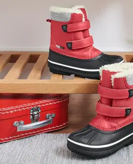 Shoes Detské čižmy do každého počasia, červené