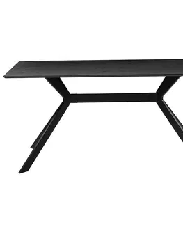 Jedálenské stoly Stôl Fancy TD-1921 čierna