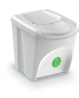 Odpadkové koše NABBI IKWB25S4 odpadkový kôš na triedený odpad (4 ks) 25 l popolavá