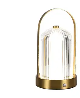 Lampy  LED Stmievateľná stolná lampa LED/1W/5V 3000-6000K 1800 mAh zlatá 