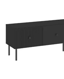 TV stolíky PRADY televízny stolík 2D, antracit 