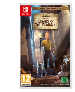 Hry pre Nintendo Switch Tintin Reporter: Cigars of the Pharaoh CZ (Limited Edition) NSW
