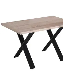 Jedálenské stoly Jedálenský stôl X 210 Dub Sonoma