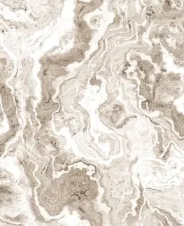 Závesy Záves dekoračný alebo látka, New York Mramor, béžový, 150 cm 150 cm