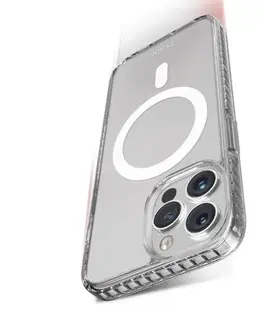 Puzdrá na mobilné telefóny Zadný kryt SBS Extreme 3 Mag pre Apple iPhone 15 Pro Max, transparentná TEEXMAGIP1567PT