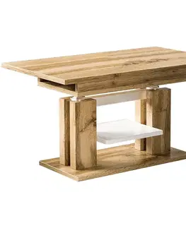 Konferenčné stolíky s úložným priestorom Zdvíhací stolík ISO 170 dub wotan