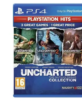 Hry na Playstation 4 Uncharted: The Nathan Drake Collection CZ PS4