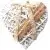 Drobné dekorácie a doplnky Ratanové srdce 29 x 29 cm