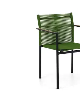 Stoličky Jakarta jedálenská stolička zelená