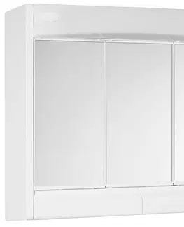 Kúpeľňový nábytok Jokey - SAPHIR galérka 60x51x18cm, zářivka LED 6W, biela plast 591322