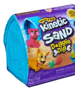 Kreatívne a výtvarné hračky SPIN MASTER - Kinetic Sand Psík V Búde