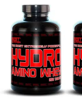 Komplexné Amino 1+1 Zadarmo: Hydro Amino Whey od Best Nutrition 250 tbl. + 250 tbl. 