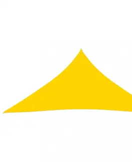 Stínící textilie Tieniaca plachta trojuholníková 4x4x4 m oxfordská látka Dekorhome Béžová