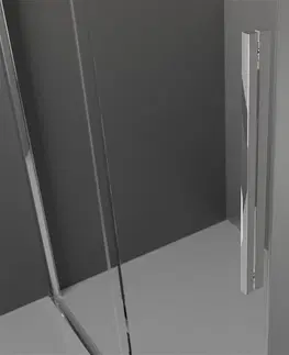 Sprchovacie kúty MEXEN/S - Velar Obdĺžnikový sprchovací kút 90 x 90, transparent, chróm 871-090-090-01-01