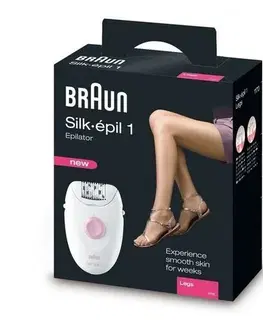 Epilátory Braun Silk-épil 1 1-170 Pink