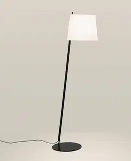 Stojacie lampy LEDS-C4 LEDS-C4 Clip stojaca lampa 158 cm tienidlo biela