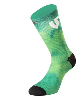 Pánske ponožky Ponožky Undershield Tye Dye zelená 42/46