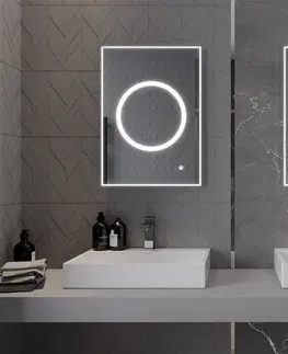 Kúpeľňa MEXEN - Koga zrkadlo s osvetlením 50 x 70 cm, LED 600 9821-050-070-611-00