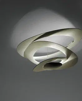Stropné svietidlá Artemide Stropné svietidlo Artemide Pirce LED, 3 000 K, zlaté