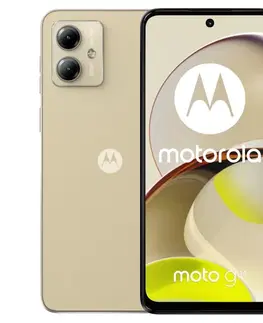 Mobilné telefóny Motorola Moto G14, 4/128GB, Butter Cream