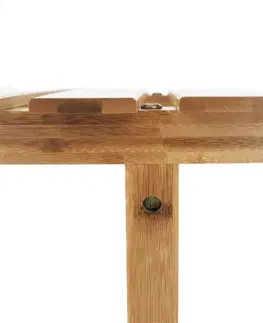 Vírivé bazény Príručný stolík k vírivke v tvare oblúka, prírodný bambus, VIREO TYP 1