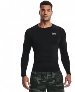 Funkčné oblečenie Under Armour Kompresné tričko HG Armour Comp LS Black  L