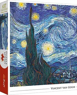 Hračky puzzle TREFL - Puzzle 1000 Art Collection - Hviezdna noc