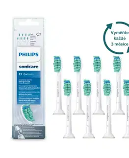 Elektrické zubné kefky Philips Sonicare ProResults štandardná náhradná hlavica HX6018/07, 8 ks