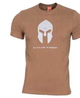 Pánská trička Pánske tričko PENTAGON® Spartan helmet coyote L