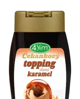 Sladidlá a ochucovadlá 4Slim Čakankový topping slaný karamel Váha: 330 g