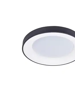 Svietidlá Azzardo Azzardo  - LED Stmievateľné stropné svietidlo SANTANA LED/80W/230V čierna +DO 