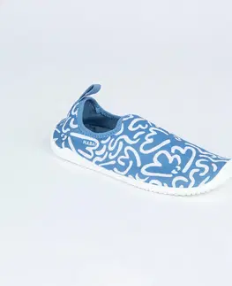 obuv Obuv Gymshoe na cvičenie vo vode denimovo modrá