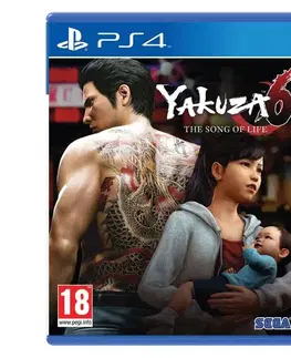 Hry na Playstation 4 Yakuza 6: The Song of Life PS4