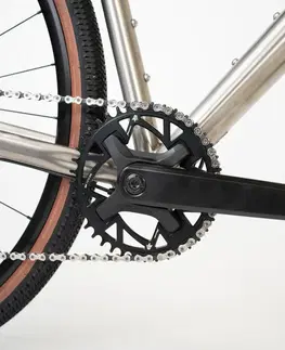 bicykle Pánsky bicykel Gravel 900 s titánovým rámom