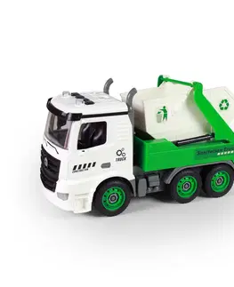 Hračky - dopravné stroje a traktory RAPPA - Auto skrutkovací kontajner so zvukom a svetlom