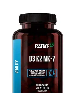 Vitamín D D3 K2 MK-7 - Essence Nutrition 90 kaps.