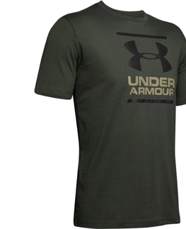 Pánske tričká Pánske tričko Under Armour GL Foundation SS T Thunder - M