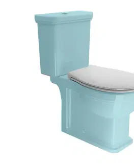 Kúpeľňa GSI - CLASSIC WC sedátko, Soft Close, biela/bronz MSB87CN11