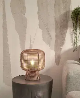 Stolové lampy Good & Mojo GOOD & MOJO Tanami stolová lampa, 30 cm, prírodná