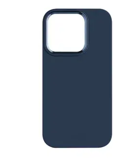 Puzdrá na mobilné telefóny Silikónový zadný kryt FIXED MagFlow s Magsafe pre Apple iPhone 15, modrá FIXFLM2-1200-BL