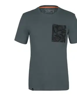 Pánská trička Pánske tričko Salewa Puez Hemp Pocket 28327-0870 onyx M