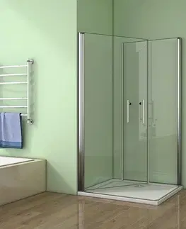 Sprchovacie kúty H K - Sprchovací kút MELODY A109 100x90 cm s dvoma jednokrídlovými dverami vrátane sprchovej vaničky SE-MELODYA109 / ROCKY-10090