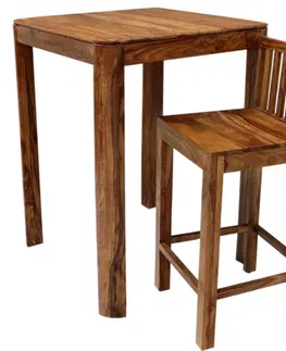 Jedálenské stoly Barový stôl 80x110x80 indický masív palisander