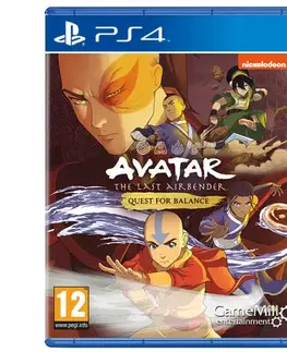 Hry na Playstation 4 Avatar The Last Airbender: Quest for Balance PS4