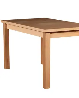 Jedálenské stoly Rozkladací stôl ST28 140/180x80cm farba buk