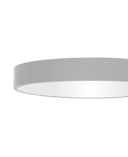 Svietidlá  Stropné svietidlo so senzorom CLEO 6xE27/24W/230V pr. 80 cm šedá 