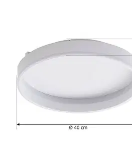 Stropné svietidlá Lindby Lindby Yasmen stropné LED svetlo 3-step-dim biela